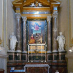 Prima Cappella di sinistra - Santa Caterina d'Alessandria e San Girolamo.