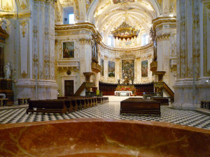 Veduta dell'interno della Cattedrale.
